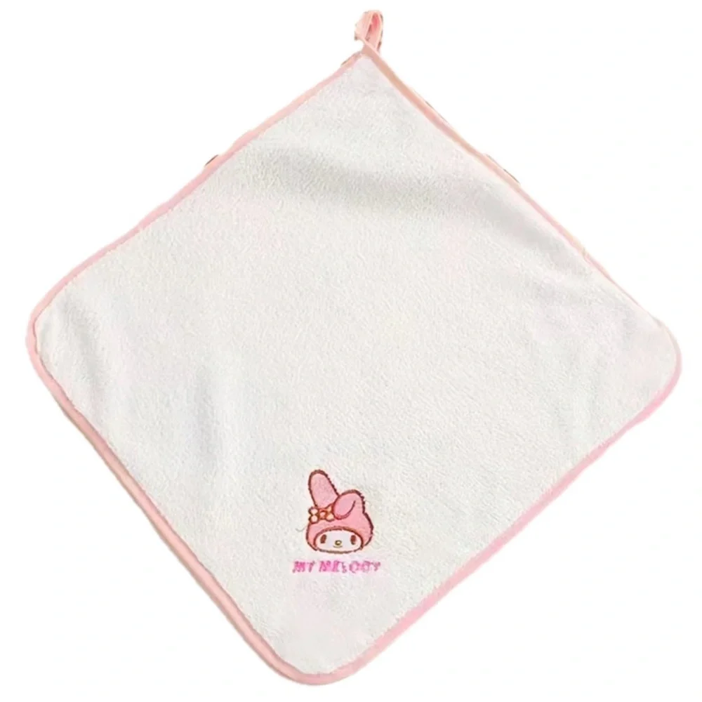 NWOT My Melody Pink-Trim Hand Towel